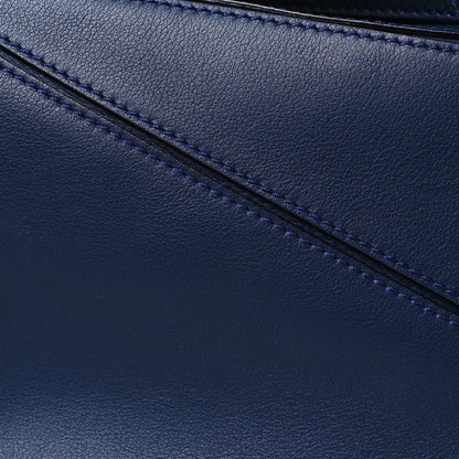 Loewe Calfskin Small Puzzle Bag Marine 7 of 10