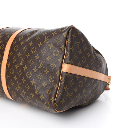 Louis Vuitton Monogram Keepall Bandouliere 60 10 of 13