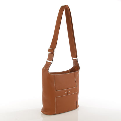 Hermes Taurillon Clemence Sac Goodnews PM Gold 3 of 10