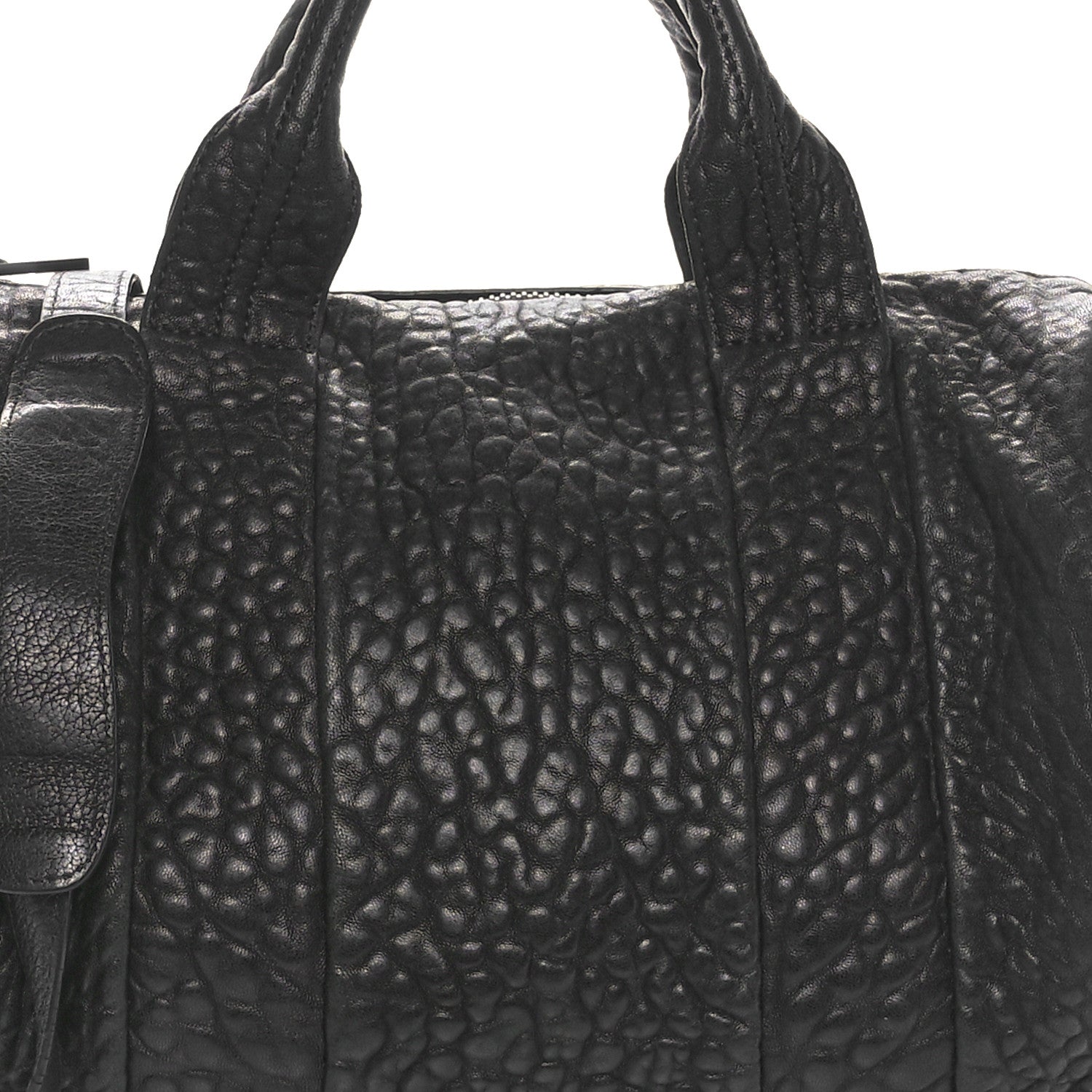 Alexander Wang Pebbled Lambskin Rockie Black Matte Black Hardware 7 of 9