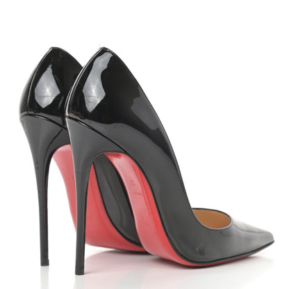 Christian Louboutin Patent So Kate 120 Pumps 37 Black 4 of 12