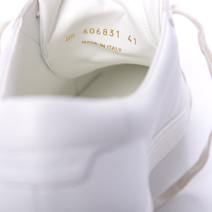 Saint Laurent Calfskin Andy Low Top Sneakers 41 Blanc Optique 9 of 10