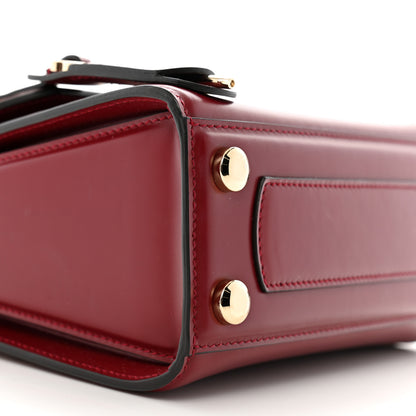 Salvatore Ferragamo Smooth Calfskin Small Boxyz Red 8 of 13