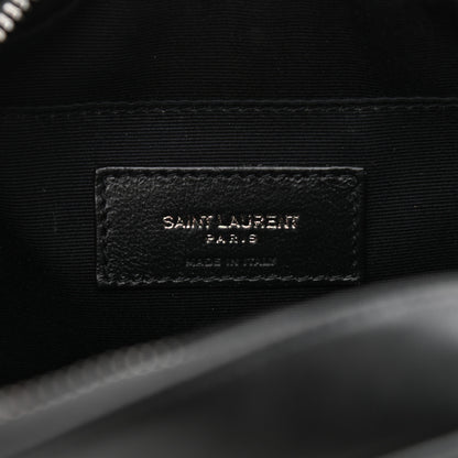Saint Laurent Calfskin Matelasse Monogram Lou Camera Bag Black 6 of 10