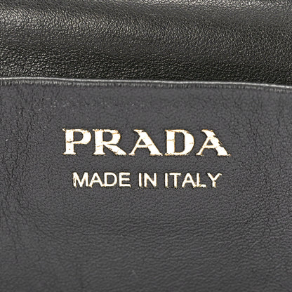 Prada Vitello Daino Mini Bag Black 6 of 9