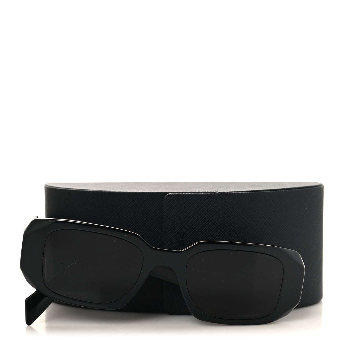 Acetate Symbole Sunglasses SPR 17W Black