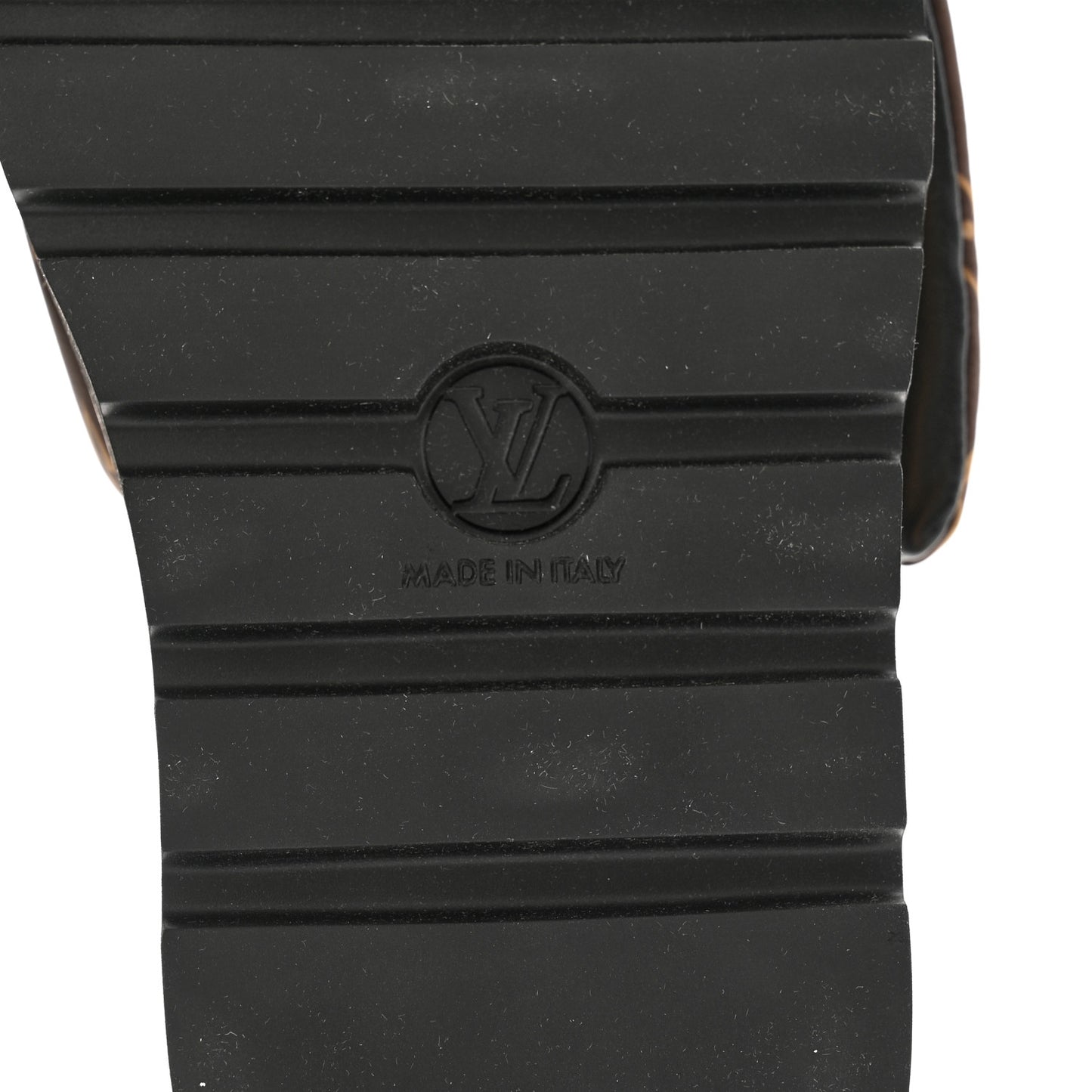 Nylon Monogram Pool Pillow Comfort Mule 38 Cacao Brown