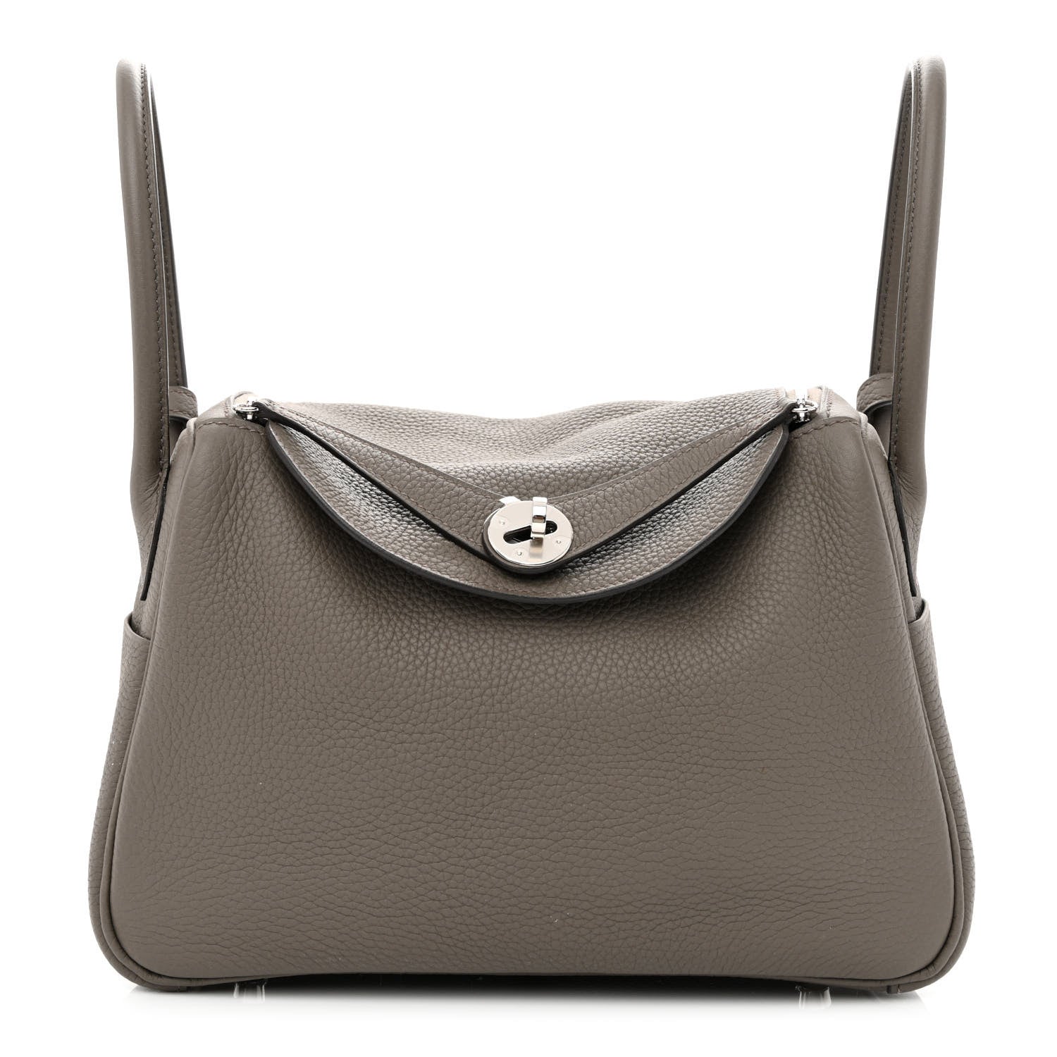 Hermes Taurillon Clemence Lindy 26 Etain 1 of 10