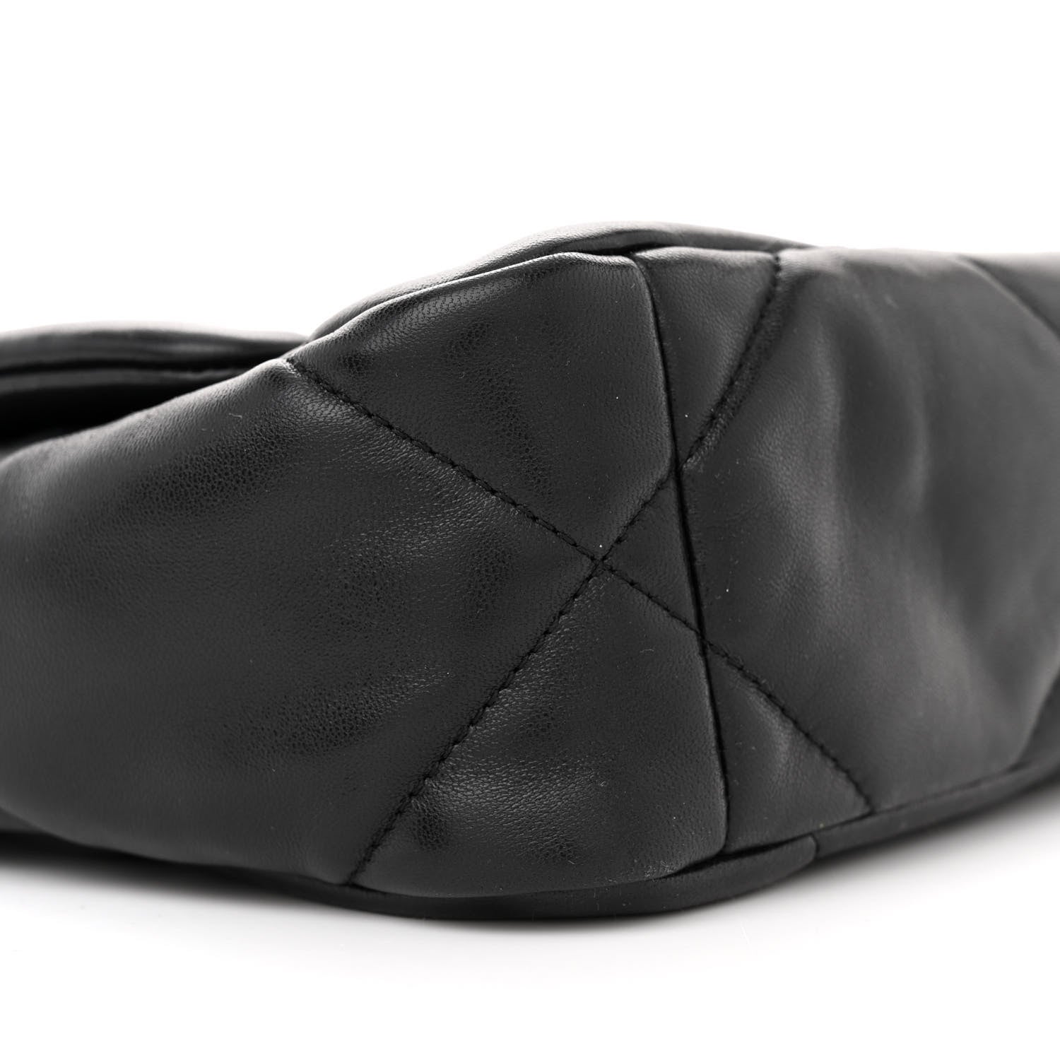 Chanel Lambskin Quilted Medium Chanel 19 Flap Black 9 of 11