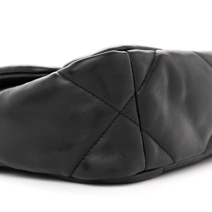 Chanel Lambskin Quilted Medium Chanel 19 Flap Black 9 of 11