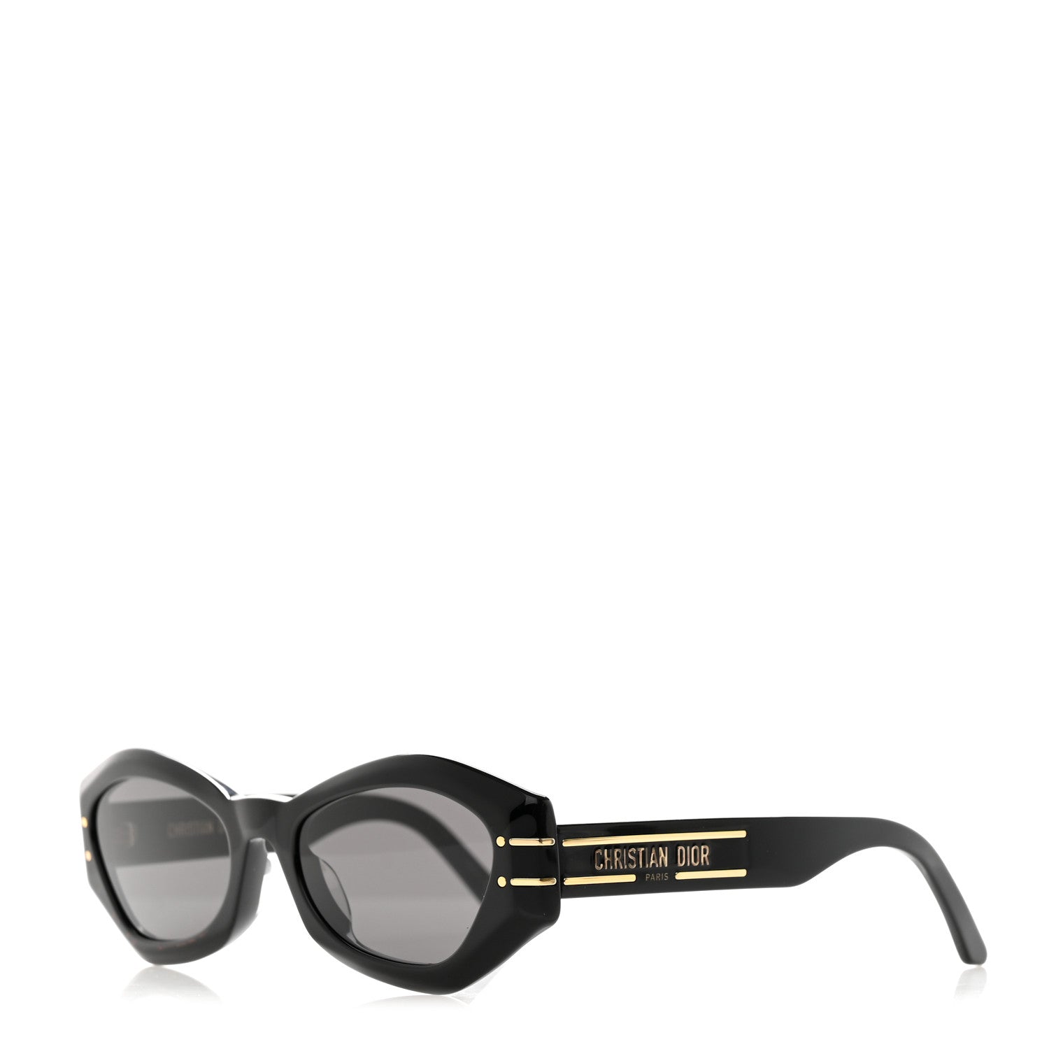 Christian Dior Acetate DiorSignature B1U Butterfly Sunglasses Black 1 of 8