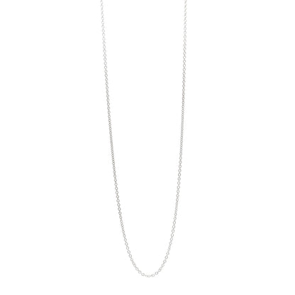 Tiffany Sterling Silver Link Chain Necklace 36" 1 of 4