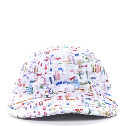 Chanel Tweed Cap Hat Multicolor 3 of 8