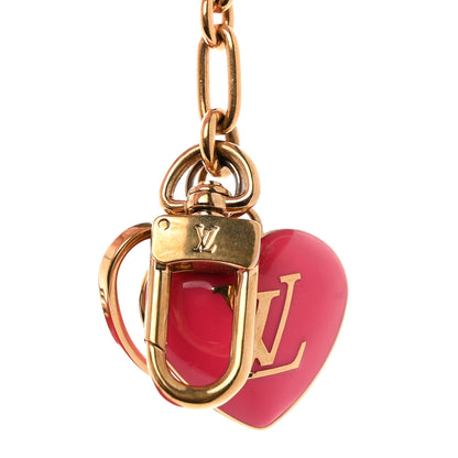 Louis Vuitton Vernis Heart Coin Purse Rose Pop 8 of 8
