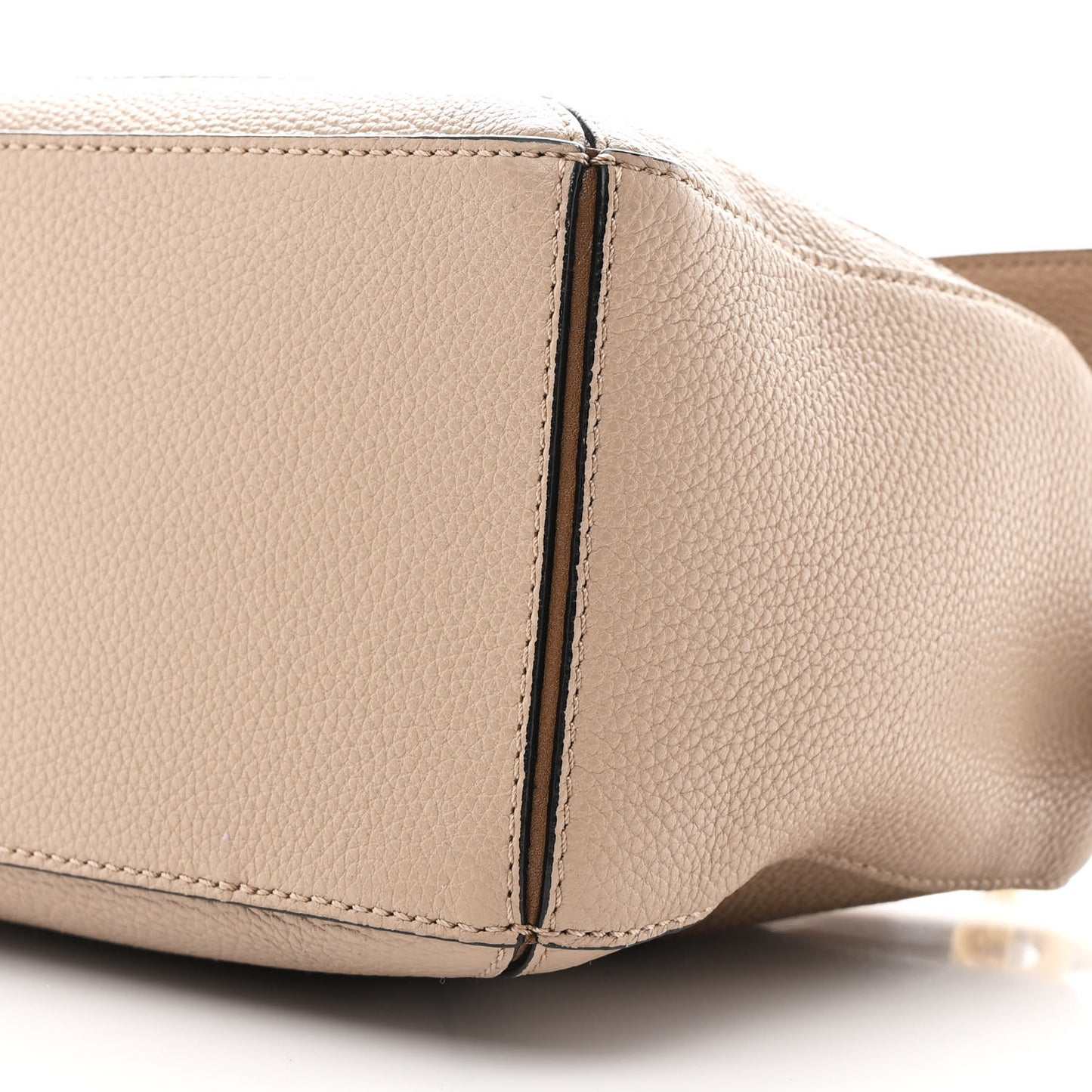Grained Calfskin Small Puzzle Bag Sand Mink