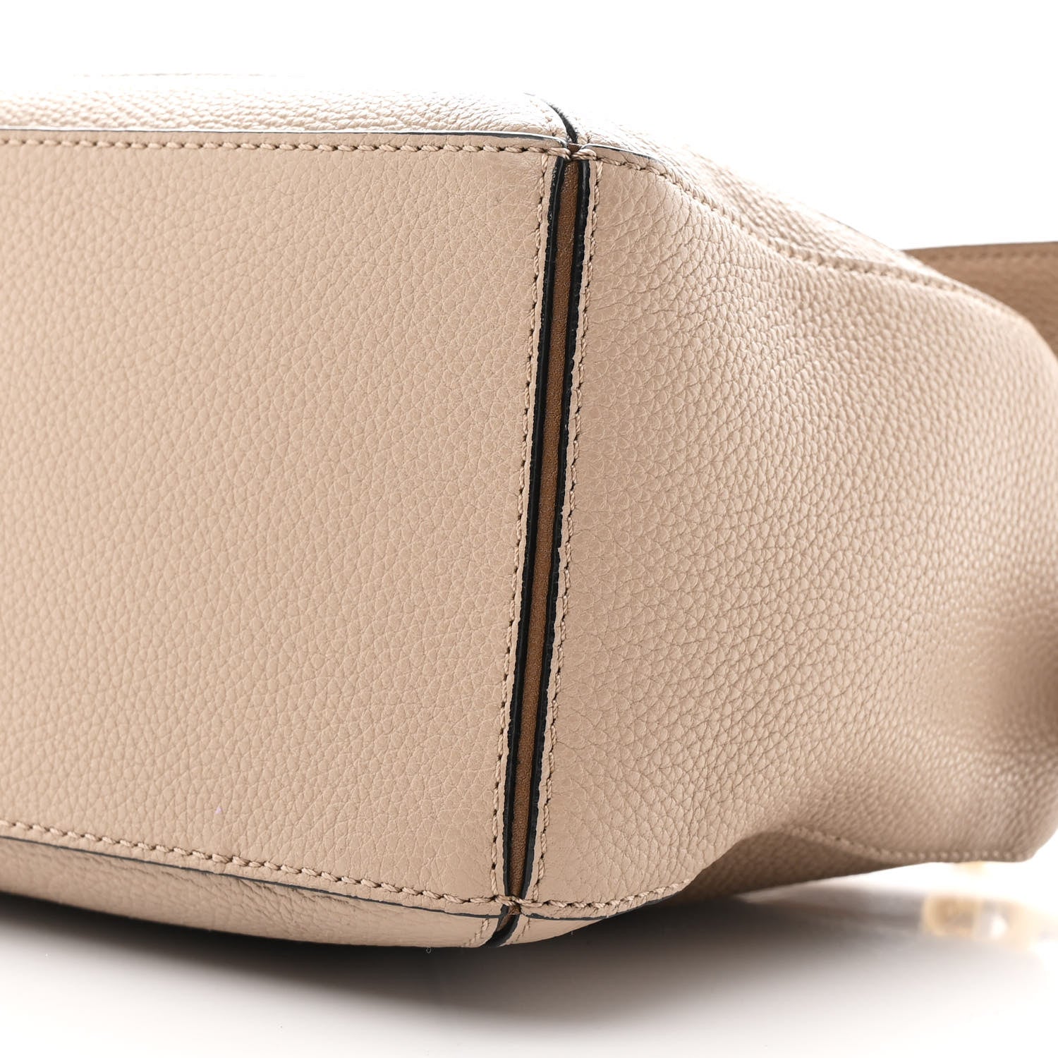 Loewe Grained Calfskin Small Puzzle Bag Sand Mink 9 of 11