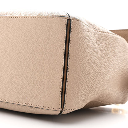 Loewe Grained Calfskin Small Puzzle Bag Sand Mink 9 of 11