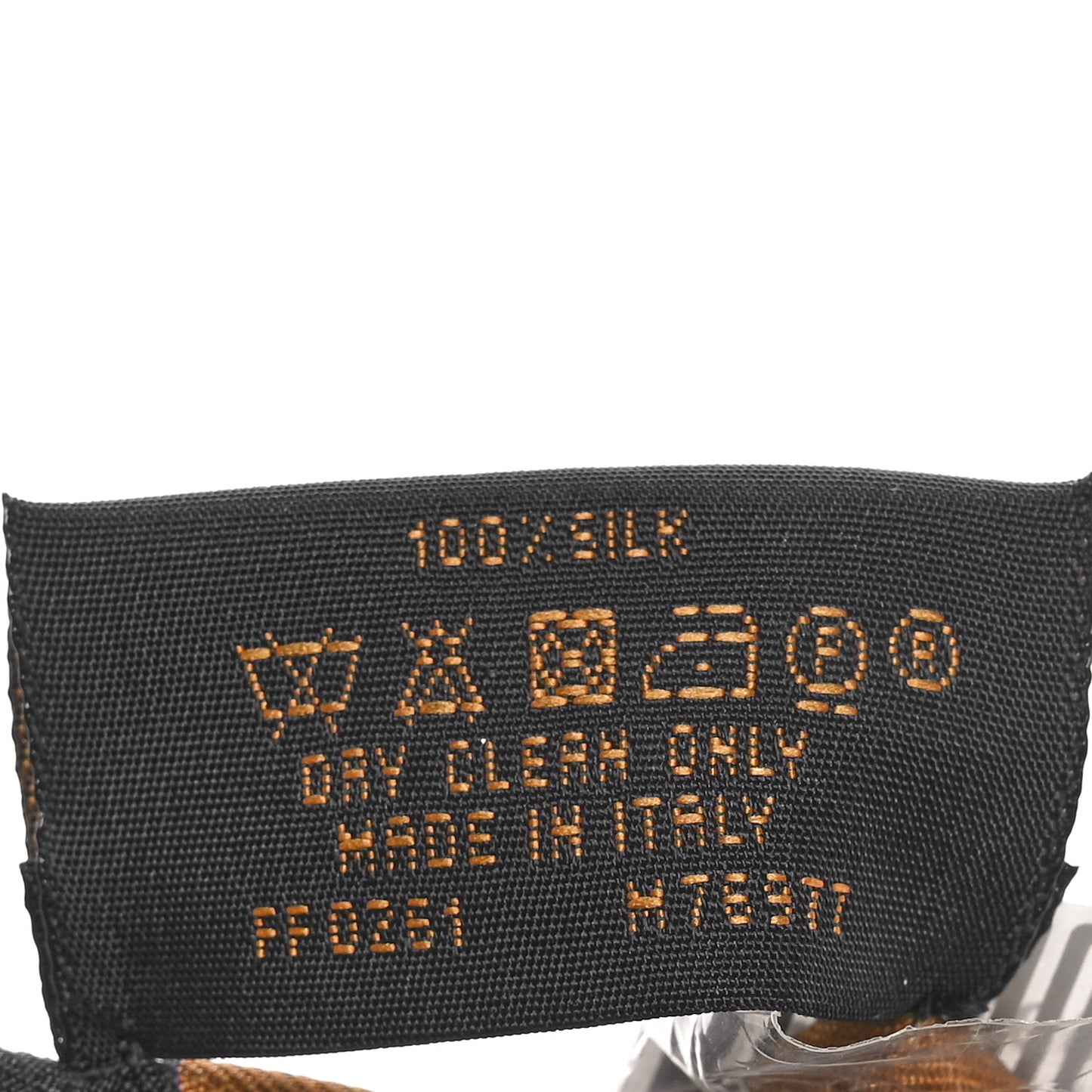 Silk Monogram Lock It Bandeau Brown