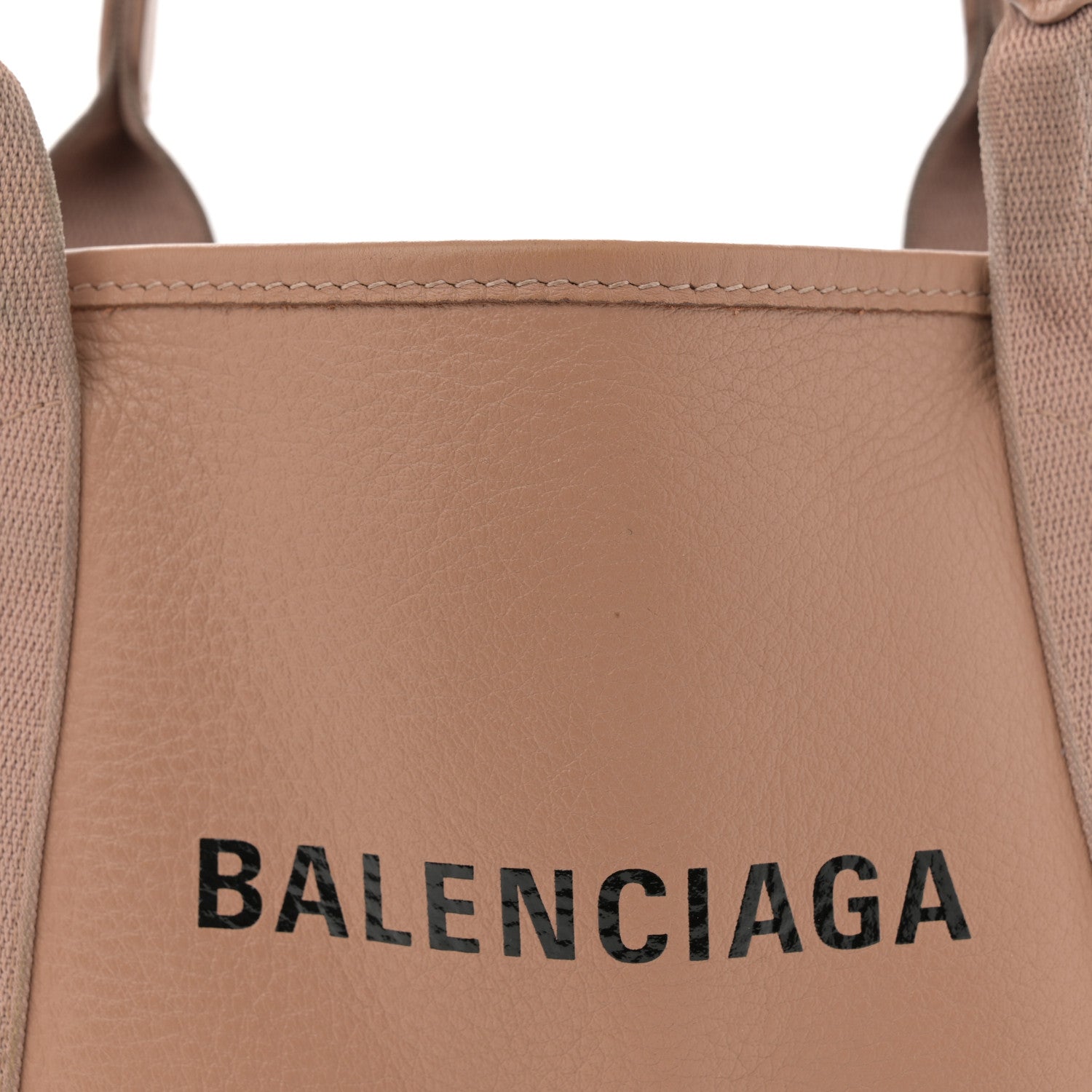 Balenciaga Nappa S Navy Cabas Beige Latte 9 of 17