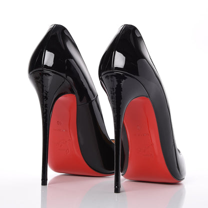 Christian Louboutin Patent So Kate 120 Pumps 40 Black 4 of 7