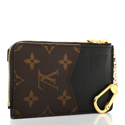 Louis Vuitton Monogram Recto Verso Card Holder Black 3 of 6