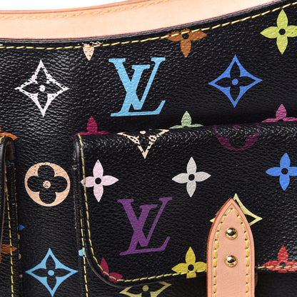 Louis Vuitton Monogram Multicolor Lodge GM Black 10 of 14