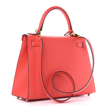 Hermes Epsom Kelly Sellier 28 Rose Jaipur 3 of 11