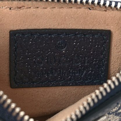 Gucci GG Supreme Monogram Web Ophidia Key Case Beige Blue 6 of 8