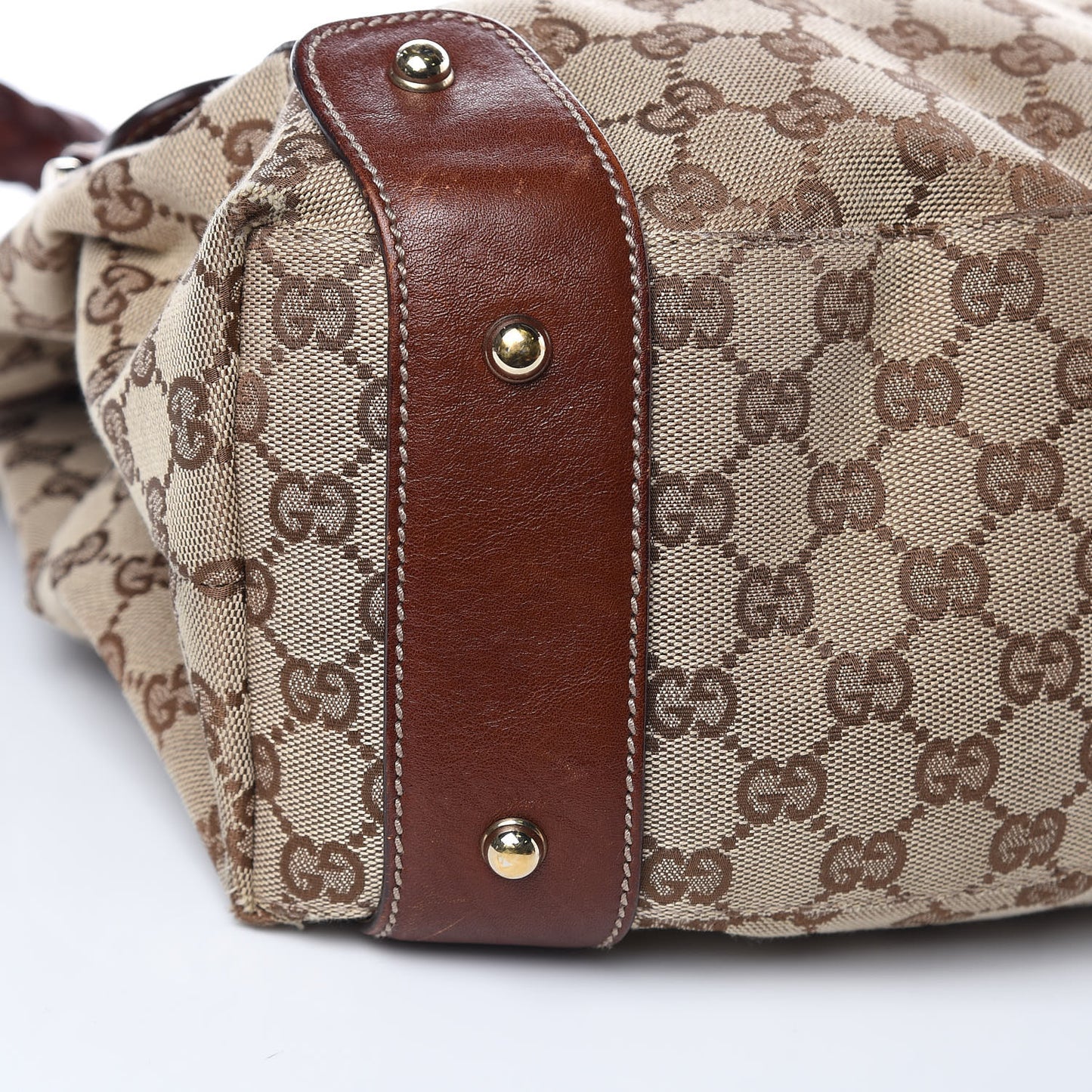 Monogram Medium Pelham Shoulder Bag Brown