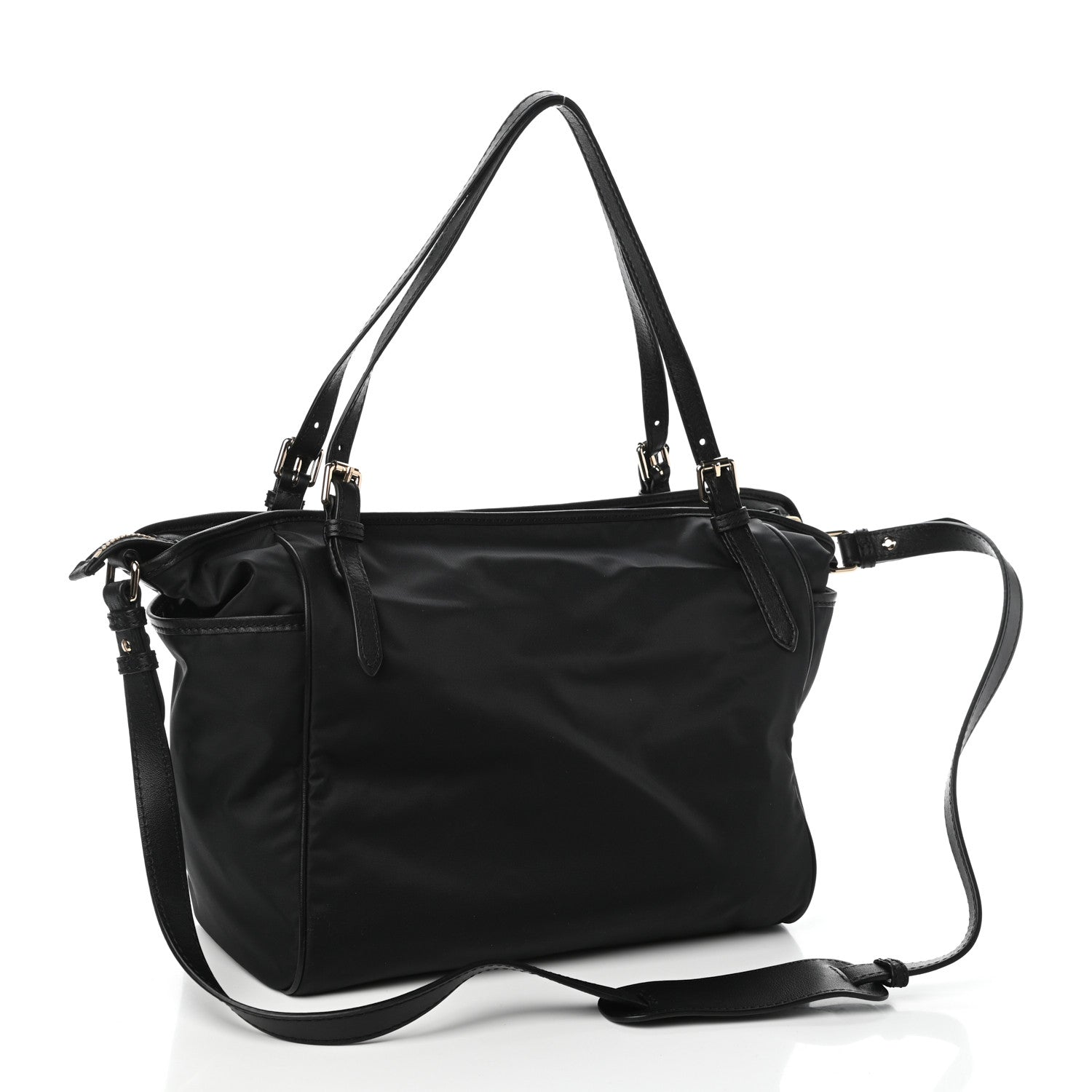 Burberry Nylon House Check Diaper Tote Black 4 of 10