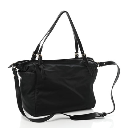 Burberry Nylon House Check Diaper Tote Black 4 of 10