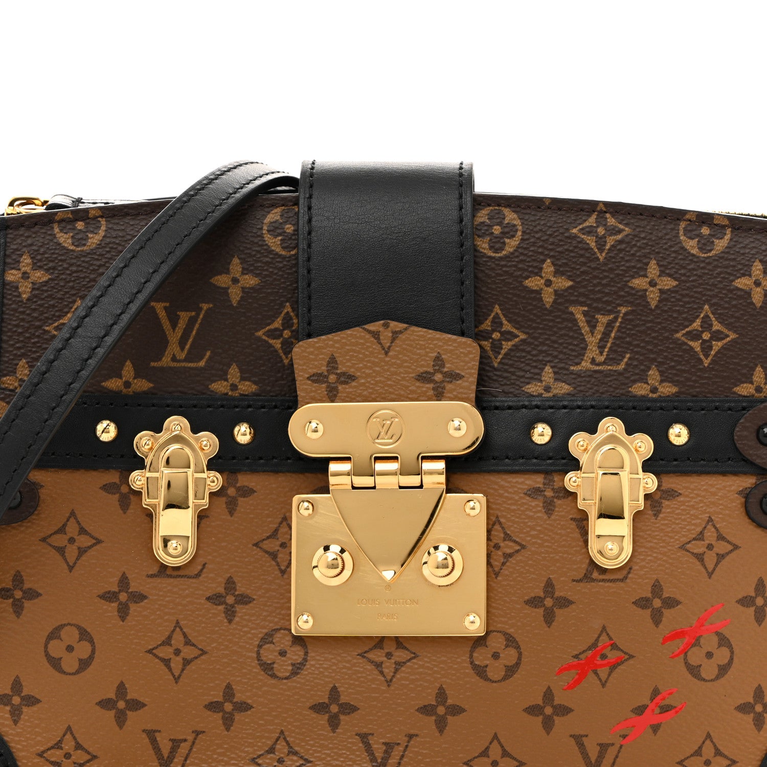 Louis Vuitton Reverse Monogram Trunk Clutch 7 of 16
