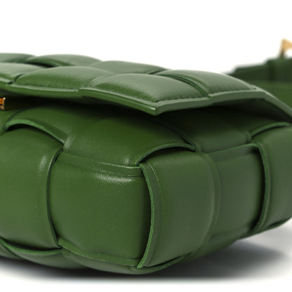 Bottega Veneta Nappa Maxi Intrecciato Padded Small Cassette Crossbody Bag Avocado 12 of 12