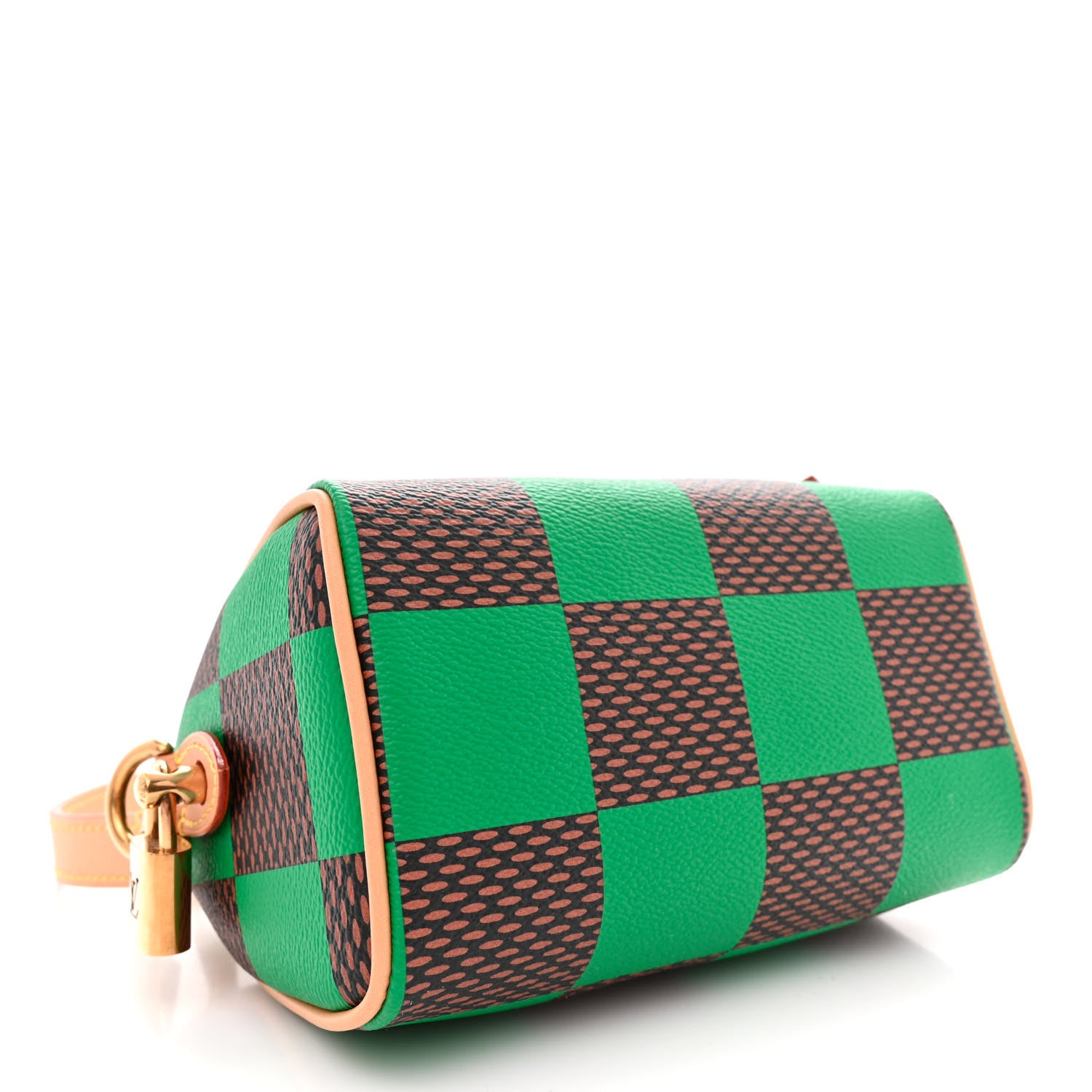 Louis Vuitton Damier Pop Speedy Bandouliere 18 Green 4 of 9