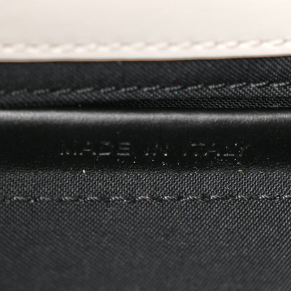 Fendi X MARC JACOBS Nappa Vitello King Logo Print Phone Baguette White Black 7 of 10