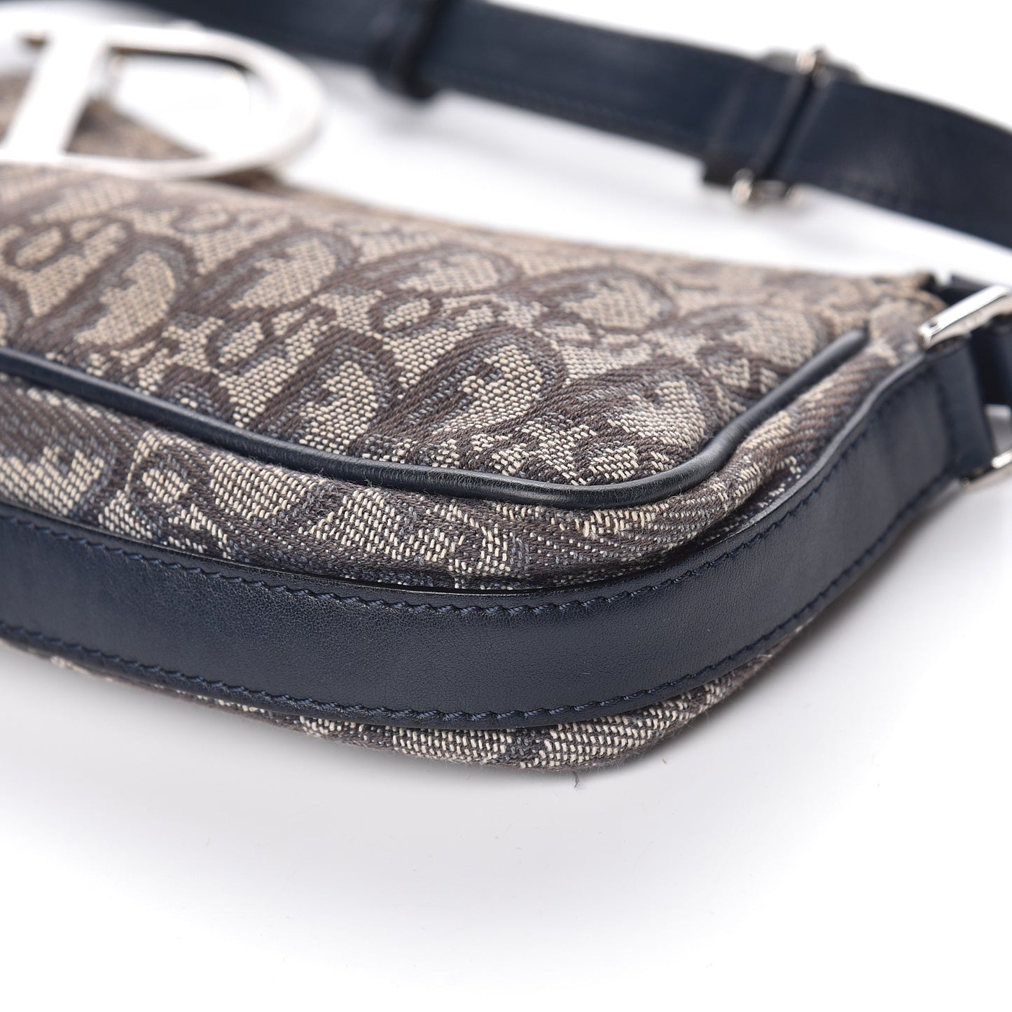 Monogram Shoulder Bag Pochette Blue