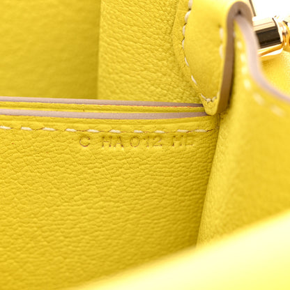 Hermes Evercolor Sac Roulis 23 Lime 7 of 10