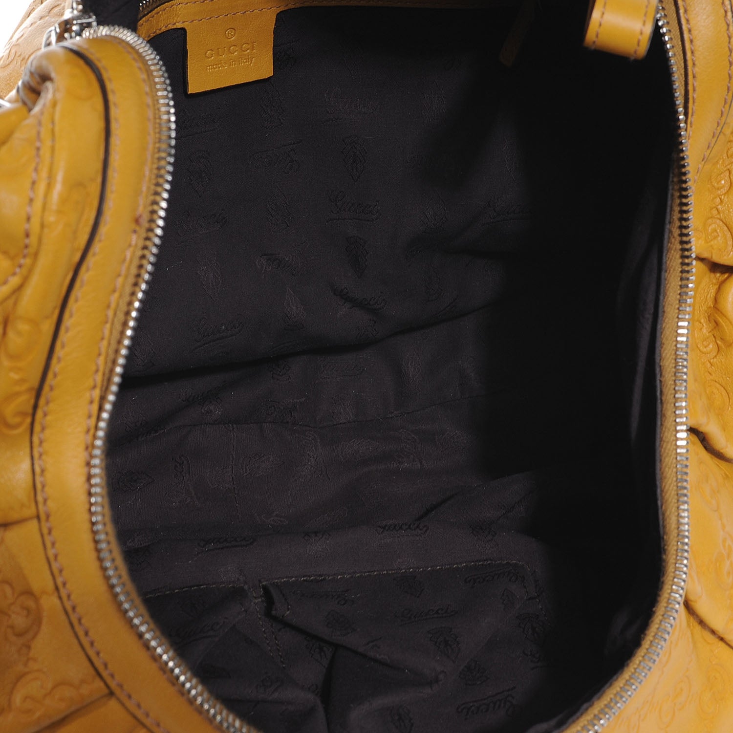 Gucci Guccissima Icon Bit Shoulder Bag Marigold 5 of 7