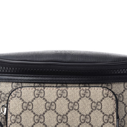 Gucci GG Supreme Monogram Belt Bag Black 10 of 10