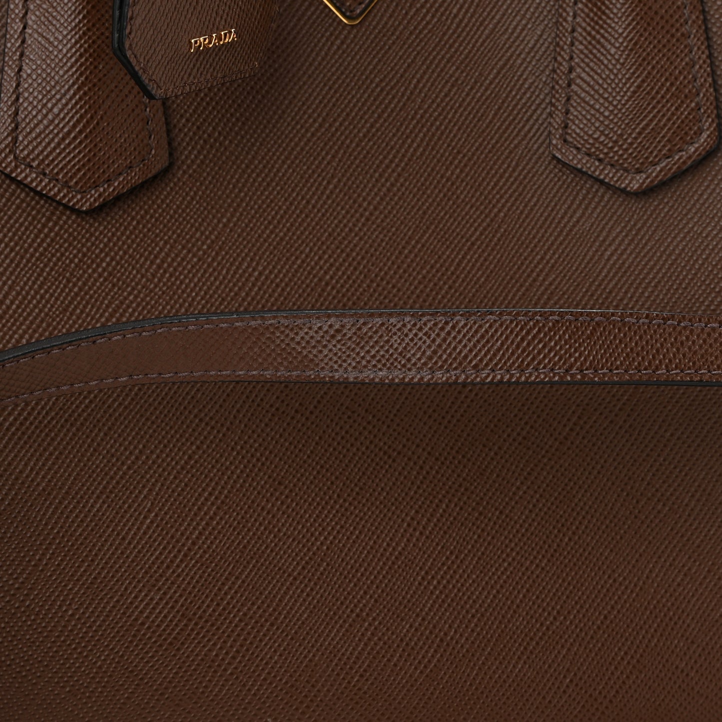 Saffiano Cuir Tote Cacao