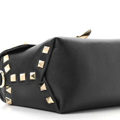 Valentino Garavani Vitello Mini Rockstud Crossbody Bag Black 5 of 9