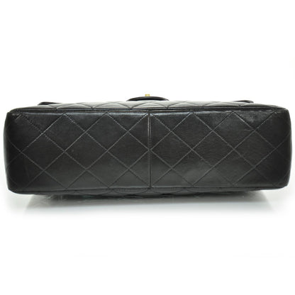 Chanel Lambskin Jumbo Flap Black GHW 4 of 10