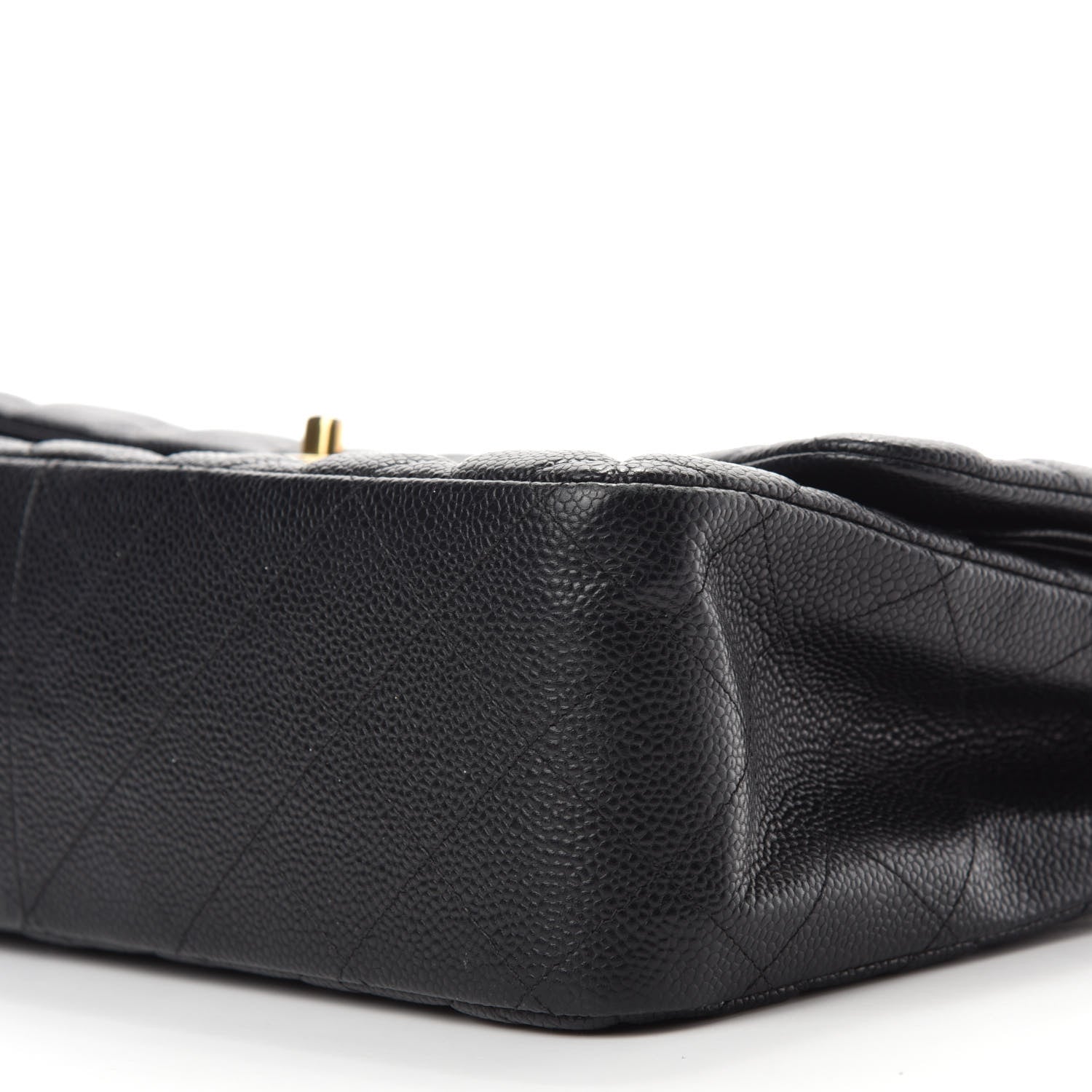 Chanel Caviar Quilted Jumbo Double Flap Black 7 of 11