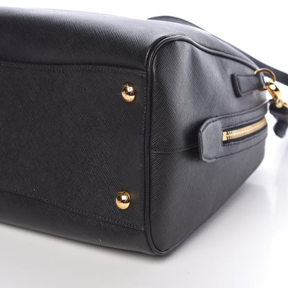 Prada Saffiano Lux Bowler Black 9 of 10