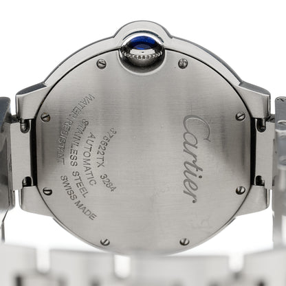 Cartier Stainless Steel 36mm Ballon Bleu De Cartier Automatic Watch 4 of 5