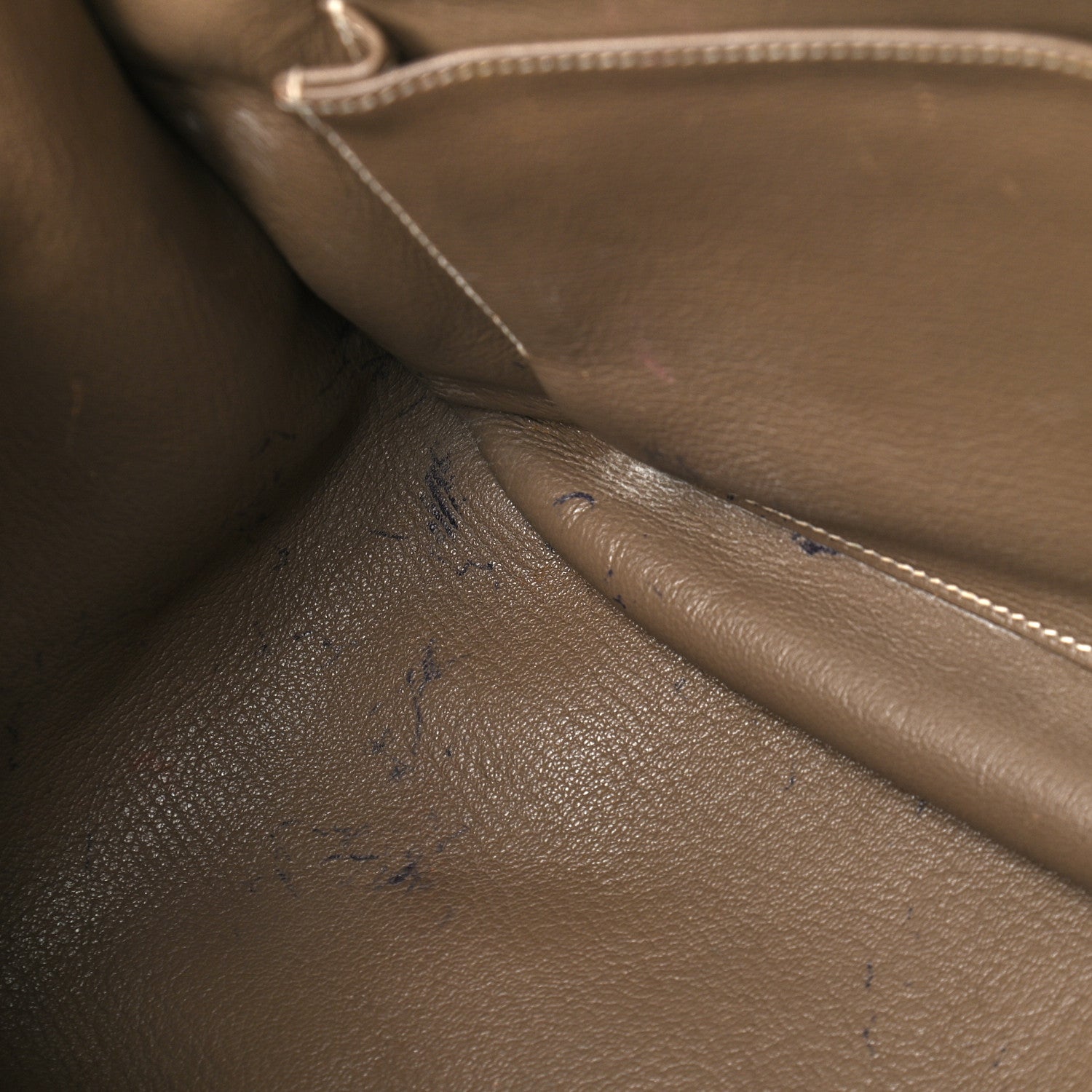 Hermes Taurillon Clemence Jypsiere 37 Etoupe 11 of 11