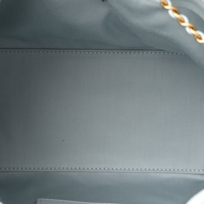Chanel Caviar Quilted Small Chanel 25 Handbag Light Blue 5 of 11