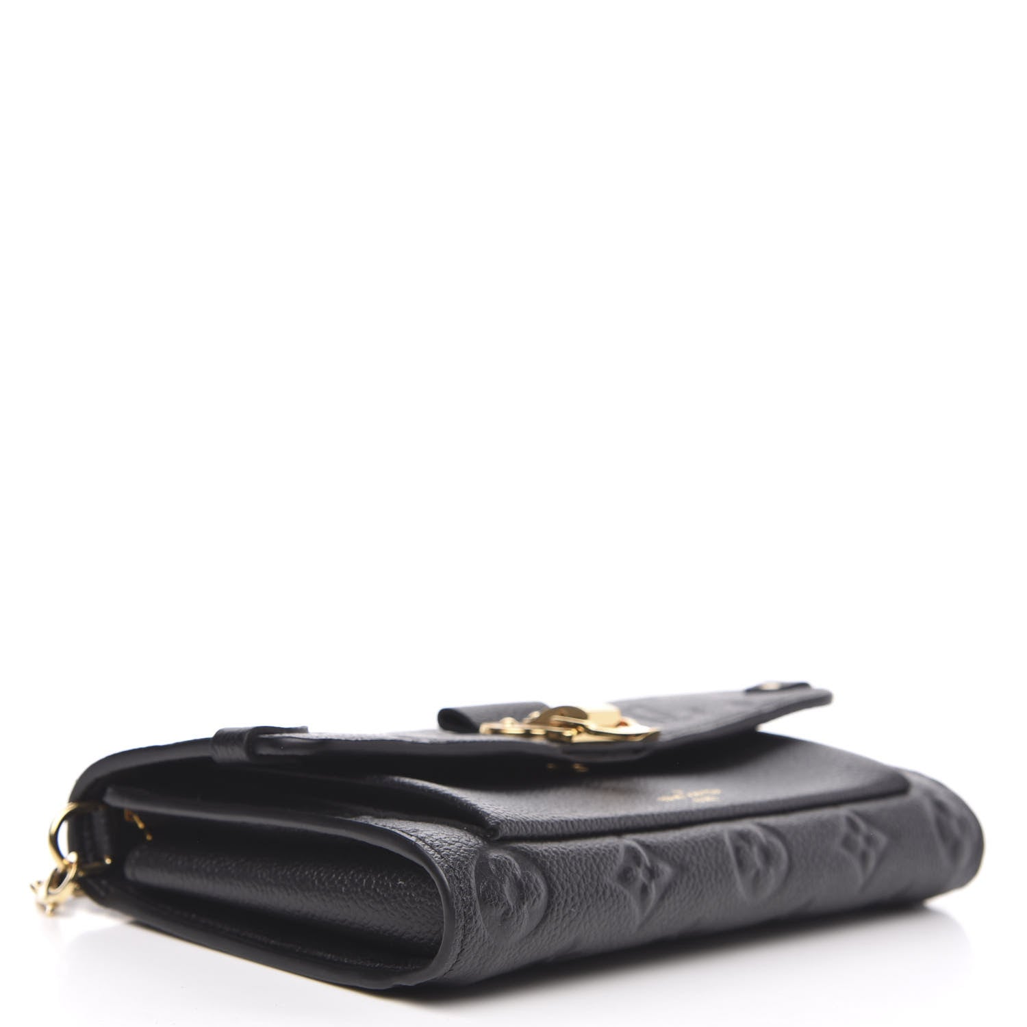 Louis Vuitton Empreinte Vavin Chain Wallet Black 4 of 8