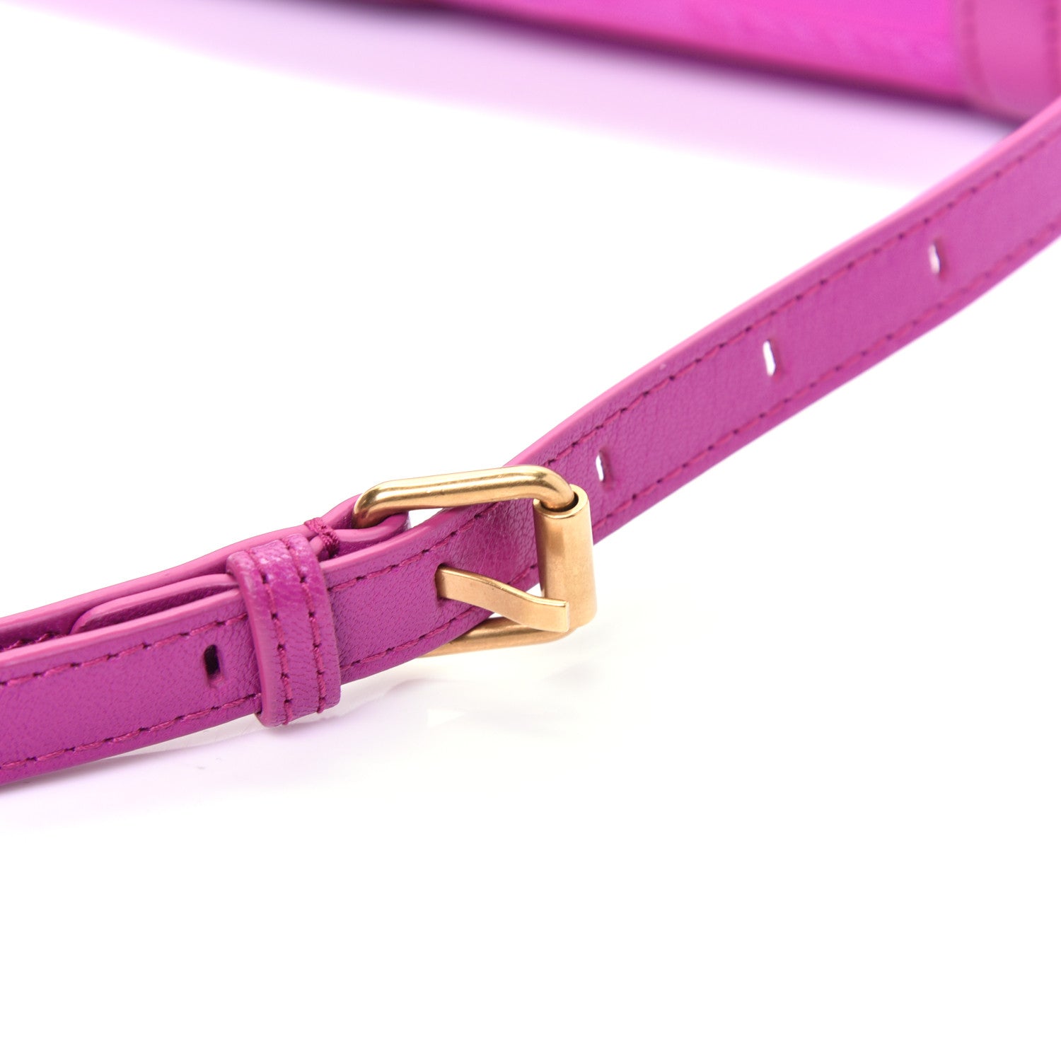 Balenciaga Jacquard Nylon Calfskin Shift Wallet On Strap Pink 20 of 21