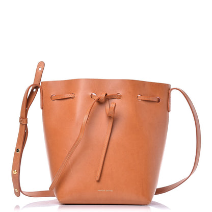 Mansur Gavriel Calfskin Mini Bucket Bag Cammello Rosa 1 of 11